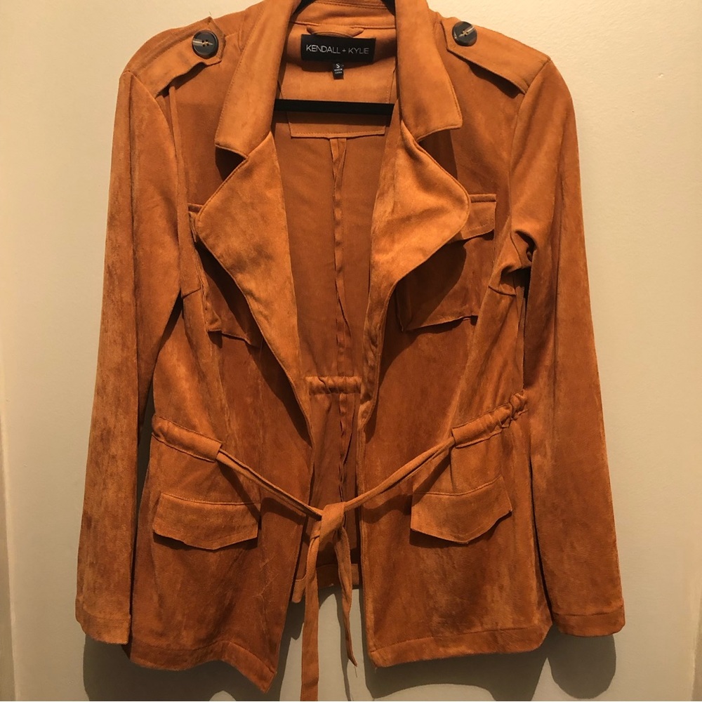 Kendall And Kyle Suede Cloth Jacket It Is New Wit… - image 3